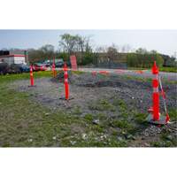 Premium Delineator Post, 42" H, Orange OCP Construction Supplies