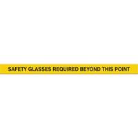 Marqueur robuste pour le sol Tough-Mark, Rectangle, 48" lo x 2" la, Jaune, Poly&eacute;thyl&egrave;ne OCP Construction Supplies