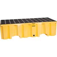 Palette de confinement des d&eacute;versements, Capacit&eacute; de d&eacute;versement 66 gal. US, 26,25" x 51" x 13,75" OCP Construction Supplies