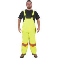RZ1000 Rain Bib Pants, Polyester, Small, High Visibility Lime-Yellow OCP Construction Supplies