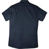 Short-Sleeved Twill Work Shirt, Men's, 4X-Large, Navy Blue OCP Construction Supplies