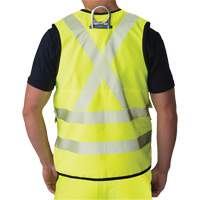 Veste antid&eacute;chirure pour arpenteur, Jaune lime haute visibilit&eacute;, Petit, Polyester OCP Construction Supplies