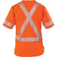 T-shirt &agrave; manches courtes haute visibilit&eacute; Polartec Power Grid, Polyester, Petit, Orange OCP Construction Supplies