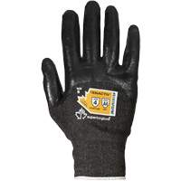 Ultrafine Composite Filament Fiber Knit Gloves, Size 5, 18 Gauge, Foam Nitrile Coated, TenActiv Shell, ASTM ANSI Level A4 OCP Construction Supplies