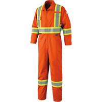 7705 Combinaison haute visibilit&eacute; FR-Tech, Taille 36, Orange OCP Construction Supplies
