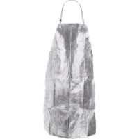Heat Resistant Apron with Strap, 24" W x 36" L, Aluminized Kevlar&reg; OCP Construction Supplies