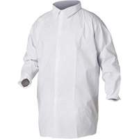 KleenGuard A20 Lab Coats, SMS, White, Small OCP Construction Supplies