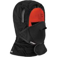 N-Ferno&reg; 3-Layer Winter Hard Hat Liner with Mouthpiece, Fleece Lining, One Size, Black OCP Construction Supplies