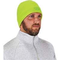 N-Ferno&reg; Skull Cap Beanie Hat with LED Lights, One Size, High-Visibility Lime Green OCP Construction Supplies
