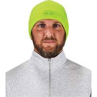 N-Ferno&reg; Skull Cap Beanie Hat with LED Lights, One Size, High-Visibility Lime Green OCP Construction Supplies