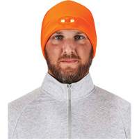 N-Ferno&reg; Skull Cap Beanie Hat with LED Lights, One Size, Black OCP Construction Supplies
