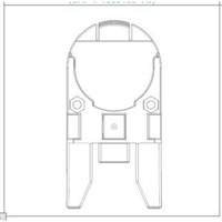 Adaptateur de casque de s&eacute;curit&eacute; pour serre-t&ecirc;tes VeriShield de Howard Leight OCP Construction Supplies