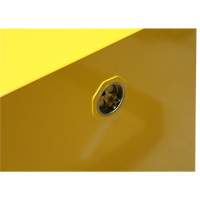 Armoire pour produits inflammables, 4 gal., 1 Porte(s), 17" La x 22" h x 18" p OCP Construction Supplies