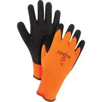 Gant d'hiver en caoutchouc naturel, Moyen, R&ecirc;vetement Latex, Calibre 10, Enveloppe en Coton/Polyester OCP Construction Supplies
