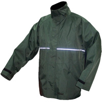 Journeyman Waterproof Jacket, Nylon, Medium, Green OCP Construction Supplies