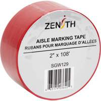 Ruban pour marquage d'all&eacute;es, 2" x 108', PVC, Rouge OCP Construction Supplies