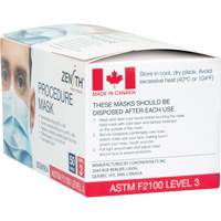 Masques d'intervention jetables, ASTM F2100 Niveau 3, Classe 1 OCP Construction Supplies
