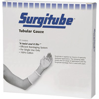 Gaze tubulaire Surgitube, Rouleau, 65-1/2' lo x 1-1/2" la, Dispositif m&eacute;dical Non m&eacute;dical OCP Construction Supplies