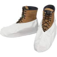 Shoe Covers, One Size, Microporous, White OCP Construction Supplies