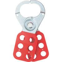 Safety Lockout Hasp, Red OCP Construction Supplies