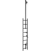 Lad-Saf Cable Vertical Safety System Climb Extension Bracketry, Galvanized Steel OCP Construction Supplies