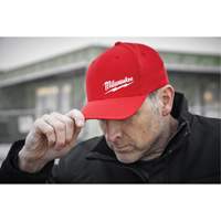 Casquette ajust&eacute;e Flexfit, Rouge, Poly-coton OCP Construction Supplies