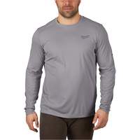 Workskin Lightweight Shirt, Men's, Small, Grey OCP Construction Supplies