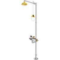 Douche durgence et douche oculaire combin&eacute;es, Socle OCP Construction Supplies
