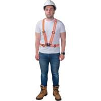 Traffic Harness, High Visibility Orange, Silver Reflective Colour, Medium OCP Construction Supplies
