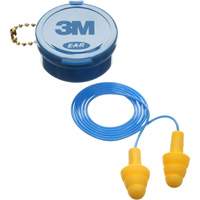Bouchons d'oreilles pr&eacute;moul&eacute;s E-A-R Ultrafit, Avec cordon, Paire - Boîtier en plastique, 25 dB NRR, Taille unique OCP Construction Supplies