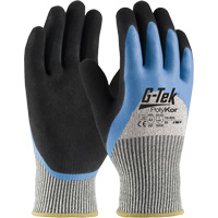 Gants isol&eacute;s r&eacute;sistants aux coupures G-Tek PolyKor, Taille Petit, Calibre 13, Rev&ecirc;tement Latex de caoutchouc, Enveloppe en Fil technique, ANSI/ISEA 105 niveau 3 OCP Construction Supplies