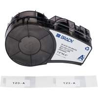Aggressive Adhesive Multi-Purpose Labels with Ribbon, Black OCP Construction Supplies