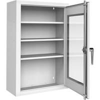 Armoire &agrave; pharmacie verrouillable avec porte en Plexiglas OCP Construction Supplies