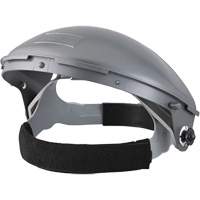Fibre-Metal&reg; 7" Crown Noryl&reg; Faceshield Headgear, Ratchet Suspension OCP Construction Supplies