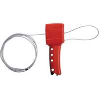 All Purpose PVC-Coated Cable Lockout, 8' Length OCP Construction Supplies