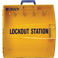 Ready Access Lockout Station, None Padlocks, 40 Padlock Capacity, Padlocks Not Included OCP Construction Supplies
