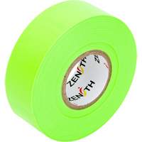 Flagging Tape, 1.1875" W x 164' L, Fluorescent Green OCP Construction Supplies