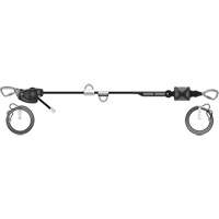 60' Rope Temporary Horizontal Lifeline, Kernmantle OCP Construction Supplies