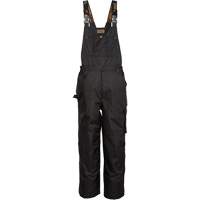 Thor 300D Trilobal Bib Pants, Small, Polyester, Black OCP Construction Supplies