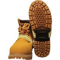 Icetred Mid-Sole Traction Device with Defined Heel, Rubber/Tungsten Carbide, Stud Traction, One Size OCP Construction Supplies