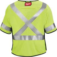 Gilet de s&eacute;curit&eacute; &agrave; maille d&eacute;tachable, Noir/Jaune lime haute visibilit&eacute;, Moyen/Petit OCP Construction Supplies