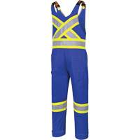 7714 FR-Tech&reg; Flame-Resistant Overalls, Small, Royal Blue OCP Construction Supplies