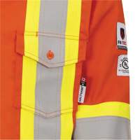 7743 Chemise de s&eacute;curit&eacute; ignifug&eacute;e FR-Tech, Petit, Orange haute visibilit&eacute; OCP Construction Supplies