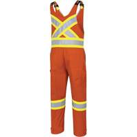 7712 FR-Tech&reg; Flame-Resistant Overalls, Small, High Visibility Orange OCP Construction Supplies