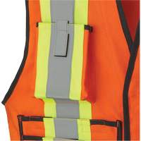 7732 Veste d'arpenteur ignifuge et r&eacute;sistant aux arcs &eacute;lectriques FR-Tech, Petit, Orange haute visibilit&eacute;, 9,7 cal/cm² OCP Construction Supplies