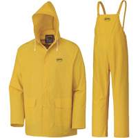 577 3-Piece Rain Suit, Polyester/PVC, 6X-Large, Yellow OCP Construction Supplies