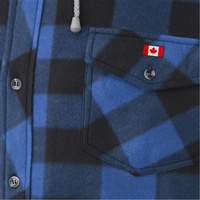415SS Quilted Hooded Shirt, Men's, Small, Multi-Colour OCP Construction Supplies