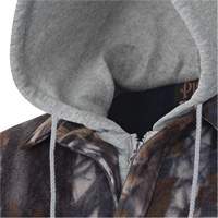 415CM Quilted Hooded Shirt, Men's, X-Small, Multi-Colour OCP Construction Supplies