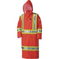 5896 Manteau long imperm&eacute;able et ignifuge, Petit, Orange haute visibilit&eacute; OCP Construction Supplies