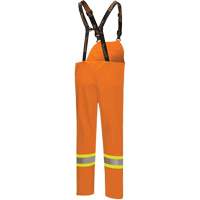 5882 FR/Arc-Rated Waterproof Safety Bib Pants, X-Small, High Visibility Orange OCP Construction Supplies